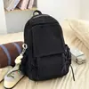 Mochila Transfronteriza de Gran Capacidad para Mujer, Sencilla y Versátil, Mochila Escolar para Estudiantes de Secundaria y Preparatoria, Mochila de Viaje Coreana para Mujer