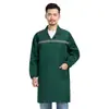 Ropa de Trabajo Azul Transfronteriza, Ropa de Protección Laboral para Transporte, Ropa a Prueba de Polvo de Manga Larga con Tira Reflectante, Overoles de Fábrica con Texto Impreso