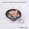 Tigela de ramen estilo japonês simulação de PVC Ishakaya pássaro queimando simulação de ornamentos de comida acessórios para casa de brincar de cozinha DIY