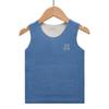 Chaleco protector de barriga para niños otoño e invierno chaleco interior con parche para niños chaleco con doble cara cepillada para niñas camiseta interior para bebé