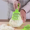 Rallador de Col para el Hogar y Herramienta para Rellenar Empanadas, Cortador de Col, Exprimidor de Agua para Empanadas, Exprimidor de Verduras, Extractor de Jugo Manual