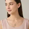 Joyas de moda transfronterizas europeas y americanas, cadena de satélite pequeña, exquisito collar para clavícula, collar retro de doble capa con moneda, todo para mujer