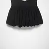 Estilo Europeo y Americano Amazon Más Vendido Moda Tendencia Versátil Sexy Top de Tirante con Hebilla Estilo Globo