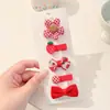 Pasador de Pelo Sin Costuras para Niñas 2025 Nuevo Estilo Flequillo Lateral Pinza de Pato Frente Dulce Colorido Pasador Accesorios para el Cabello