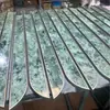 Nuevo Manija de Puerta de Acero Inoxidable con Mármol Estilo Chino para Puertas de Vidrio de Hotel y Club, Manija Larga Universal para Puertas de Madera Maciza, Personalizable