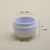 Fornecimento atacadista do fabricante planta suculenta vaso de flor pequeno plástico criativo mini carro vaso de flor DIY à prova de queda pequeno vaso branco