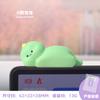Nuevas decoraciones de animales acostados para oficina y computadora, patito lindo acostado, adornos pequeños, accesorios para coche