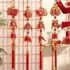 Año de la Oveja 2027 Decoración de Cadena de Petardos Koi de Año Nuevo Colgante para Decoración de Entrada de Año Nuevo y Ambiente de Sala de Estar