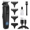 Venda quente transfronteiriça cortador de cabelo profissional cortador de cabelo elétrico vintage cabeça de óleo escultura LCD digital cortador de cabelo cortador elétrico
