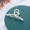 Pinza Grande de Boca de Tiburón de Metal Pasador Pequeño Francés para el Cabello Elegante Tocado Horquilla para el Cabello para Niña Venta al Mayoreo