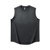 Chaleco Pesado de 280g para Hombre Verano Nueva Marca de Moda Americana Retro Pintado a Mano Rociado Deportivo Antiguo Camiseta sin Mangas