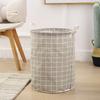 Cesta para Ropa Sucia Cesta de Almacenamiento de Ropa Cesta para Ropa Sucia de Algodón y Lino Cesta de Almacenamiento de Ropa Cesta Impermeable para la Colada Bolsa de Almacenamiento de Ropa