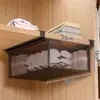 Cesta organizadora retrátil para meias caixa de armazenamento caixa para roupas íntimas prateleira inferior de guarda-roupa gaveta cesta suspensa