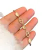 Pulseira Nariz de Porco Oval em Pedra Olho de Gato Estilo Francês com Diamantes, Luxo Leve, Sensação de Alto Padrão, Temperamento Elegante, Pulseira Versátil para Mulheres