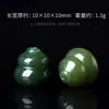Cabaça de Jade Hetian Natural, Moeda de Cobre, Anel Quadrado de Bambu, Pequenos Acessórios para Colares e Pulseiras DIY, Joias no Atacado
