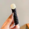 Elástico de Cabelo Fofo e Fresco em Formato de Fio de Telefone para Meninas, Nova Corda de Cabelo Versátil e Durável de Verão com um Toque Sofisticado, Acessório de Cabelo Sem Marcas
