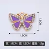 DIY Exclusivo Combinação Versátil Pulseira Colar com Pingente Borboleta Cravejado de Diamantes Acessórios de Joias Venda Direta da Fábrica Transfronteiriça