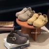 Zapatos Boken Retro de Suela Gruesa Feos y Lindos con Aumento Interno Otoño 2025 Nuevos para Mujer de Punta Redonda Versátiles de Suela Blanda Perezosos Slip-On