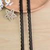 Renda Renda Simples Buraco Redondo Renda Pequena Lateral Onda Única Hanfu Cheongsam Estilo Chinês Palácio Roupa Íntima Calcinha Decoração