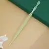 Pasador de Acetato Accesorios para el Cabello Pasador de Imitación de Jade Pasador de Estilo Antiguo Dinastía Han Pasador de Acetato al por Mayor Pasador de Hoja Acrílica