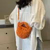 Bolso Tejido de Moda Transfronterizo Modelo Más Vendido del Año 2026 Nuevo Estilo Vacaciones en la Playa Bolso Cruzado de Hombro para la Playa