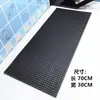 Tapete Antiderrapante para Bar de Chá com Leite Tapete para Bar de Café Tapete Retangular Drenante para Cozinha Porta-Copos de Vinho Ktv Porta-Copos de Borracha para Chá