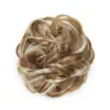 Peluca para Mujer Pinza de Agarre Anillo para el Cabello Paquete de Cabello Moño Bola Disco Flor Cabello Corto Rizado Pinza de Agarre Flor Capullo Esponjoso Anillo Grande para el Cabello