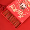 Palillos de Año Nuevo Palillos de Madera para Alitas de Pollo Caja de Regalo 10 Pares Caja de Regalo de Sándalo Rojo Embalaje Año del Caballo Palillos de Madera Sin Pintura Sin Cera