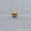 Campana maciza de latón al por mayor Campana sin sonido hecha a mano con cuentas Campana con patrón de cobre Accesorios para llaveros de joyería DIY
