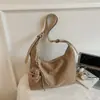 Bolso de Gran Capacidad para Mujer 2025 Otoño Nuevo Bolso Tote de Moda Bolso de Axila Estilo Extranjero Casual para Viajes Diarios Bolso de Hombro