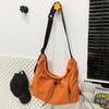 Bolso Bandolera Casual de Gran Capacidad para Mujer 2024 Nuevo Estilo Bolso Escolar para Estudiantes Universitarios Bolso de Hombro Ligero para Viajes de Desplazamiento