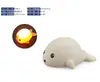 Lámpara de Agua Animal Popular Sensible al Tacto Transfronteriza Juguete para Baño Flotante Brillante de Tortuga Tiburón para Juego de Agua de Bebé