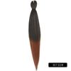 Pelucas de Fibra Sintética de Baja Temperatura de Colores Vivos Trenzas Grandes al por Mayor para Mujeres Trenzas Esponjosas Africanas Extensiones de Cabello Ez Cola de Caballo