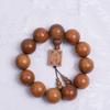 Famosas Pulseras de Sándalo con Etiquetas, Palo de Rosa, Huanghuali, Cuentas de Caoba, Lugares Escénicos, Templos, Pulseras de Madera al por Mayor