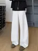 Pantalones casuales para hombre, pantalones deportivos rectos, nuevo estilo 2026, pantalones de chándal de pierna recta, pantalones curvos de pierna ancha para hombre