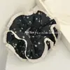 Goma para el pelo pequeña floral estilo coreano de doble capa con lazo en la cintura, Goma para moño vintage, Elástico elegante para coleta, Goma para el pelo de moda
