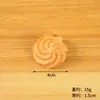 Modelo de Galleta Sándwich Artificial Oreo de PVC Llavero Colgante Creativo para Mochila Escolar Accesorios de Galleta Falsa