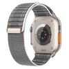 Adecuado para Correa de Reloj Apple Iwatch11, Correa de Nylon con Velcro Patrón de Onda Wild Trail Loop Ultra3/Se