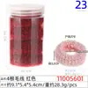 Cuerda para el pelo grande de rombo de 5 cm, anillo para el pelo, cuerda para el pelo de alto nivel, caja transparente de cristal rectangular para mujer, 20 cuerdas para la cabeza