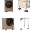 Pads para Pies de Lavadora Universales, Base Elevadora de Altura, Soporte Fijo para Máquinas de Carga Superior y Frontal, Estable, Antideslizante, a Prueba de Humedad