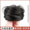 Coque de Cabelo Real para Mulheres, Realçador de Volume Capilar, Coque Fofo, Penteado de Coque Natural, Venda por Atacado de Fábrica