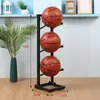 Suporte de Armazenamento para Basquete para Uso Doméstico, Suporte de Armazenamento de Bolas, Suporte de Exibição, Suporte de Bolas para Jardim de Infância, Suporte de Exibição para Futebol