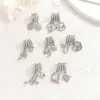 Accesorios Colgantes de Moda 2025 Diseño Tiktok Combinación de Letra y Estrella con Circonita Microincrustada Que No Se Desvanece
