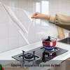 Papel de Parede Autoadesivo Doméstico Impermeável Azulejo Adesivos de Parede Gabinete Fogão Decoração de Mesa Cozinha Adesivos à Prova de Óleo Atacado Parede