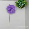 Flores Artificiais de Espuma com Bordas Enroladas, Flores de Rosa Cor de Pêssego, Flores Artificiais para Caixa de Presente de Rosa, Flores Artificiais para Casamento DIY, Atacado do Fabricante