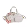Bolso de mano casual simple estilo coreano para mujer, nuevo diseño de nicho versátil vintage primavera 2026, bolso de hombro cruzado