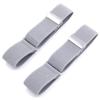 Camisa Estilo Francés XYT Anillo Elástico en la Manga Puño Puño Anillo para el Brazo Camisa para Hombre y Mujer Pulsera de Camarero Cinturón para el Brazo Manga