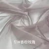 Organza Perlado Hilo de Tres Hebras 3060 Hilo Rígido Accesorios de Moño Bolsa de Empaque Gasa Escena Tela para Escenario