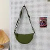 Bolsa Compacta y Ligera Tipo Dumpling 2025 para Mujer, Bolso Cruzado Dulce y Moderno para Niñas, Bolso de Hombro Versátil Casual Tipo Dumpling