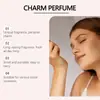 Perfume Roll-On Feminino Exala Fragrância Rica de Baunilha Fragrância de Longa Duração Adiciona Charme Pessoal Perfume Portátil para Reposição
